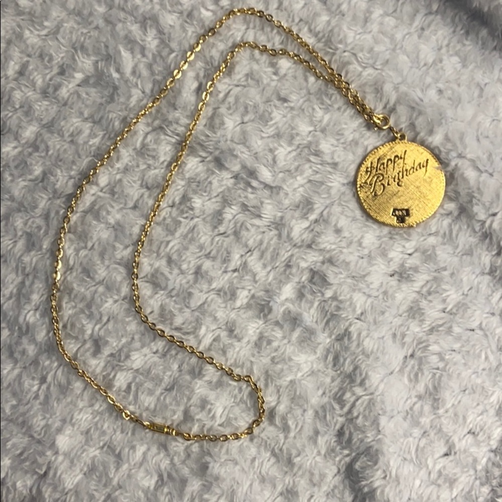 One of a kind Birthday necklace